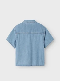Рубашки Name it модель 13241473_Light Blue Denim STRIPES Фото
