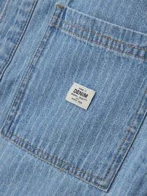 Рубашки Name it модель 13241473_Light Blue Denim STRIPES Фото