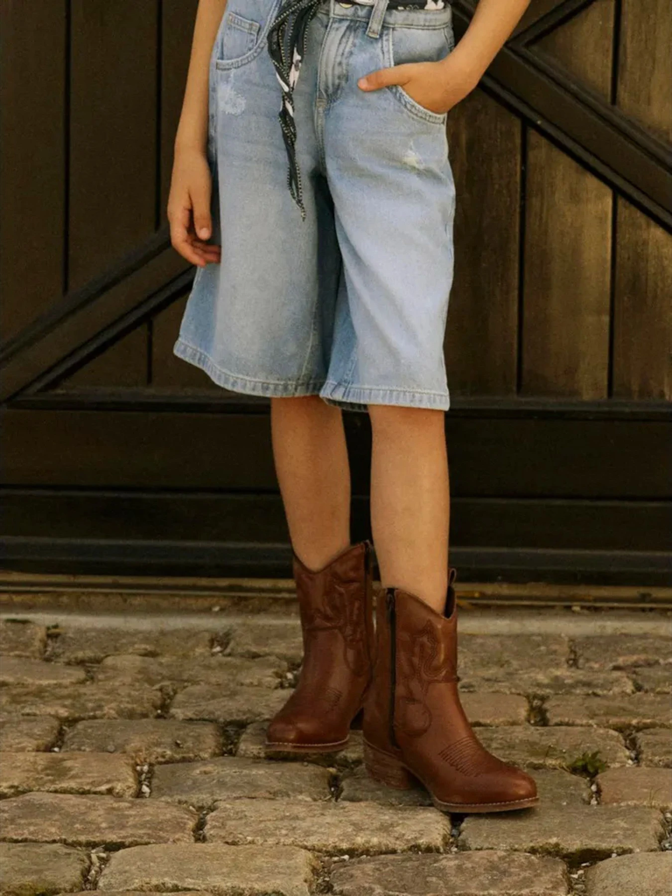 Шорти Name it модель 13241821_Medium Blue Denim Шорти Name it модель 13241821_Medium Blue Denim Фото