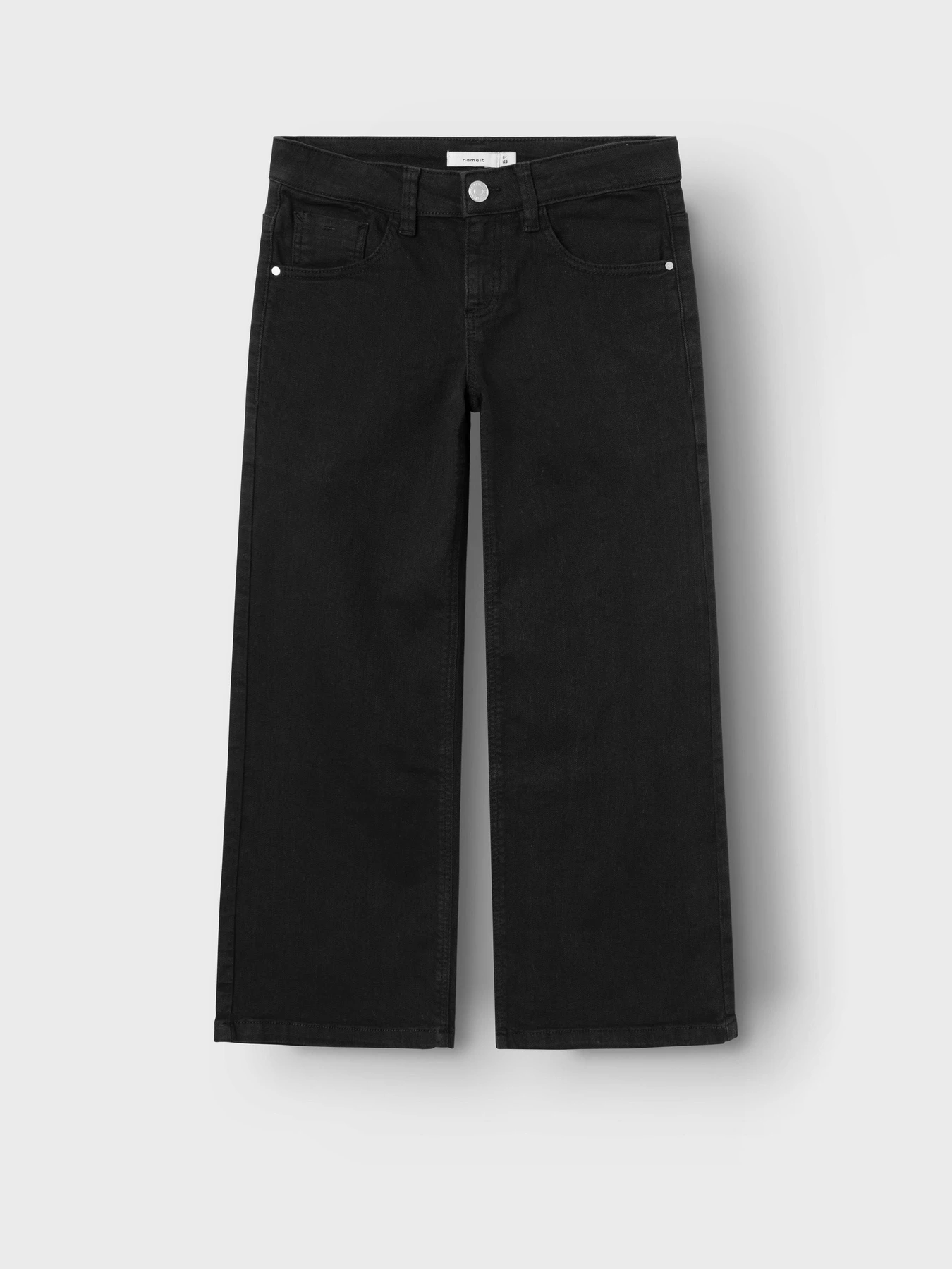 Брюки Name it ROSE WIDE TWI PANT модель 13211632_Black Фото
