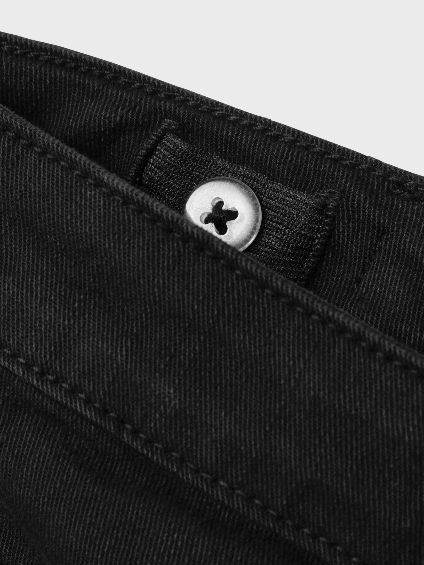 Брюки Name it ROSE WIDE TWI PANT модель 13211632_Black Фото