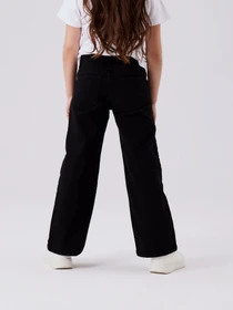 Брюки Name it ROSE WIDE TWI PANT модель 13211632_Black Фото