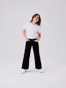 Штани Name it ROSE WIDE TWI PANT модель 13211632_Black Фото