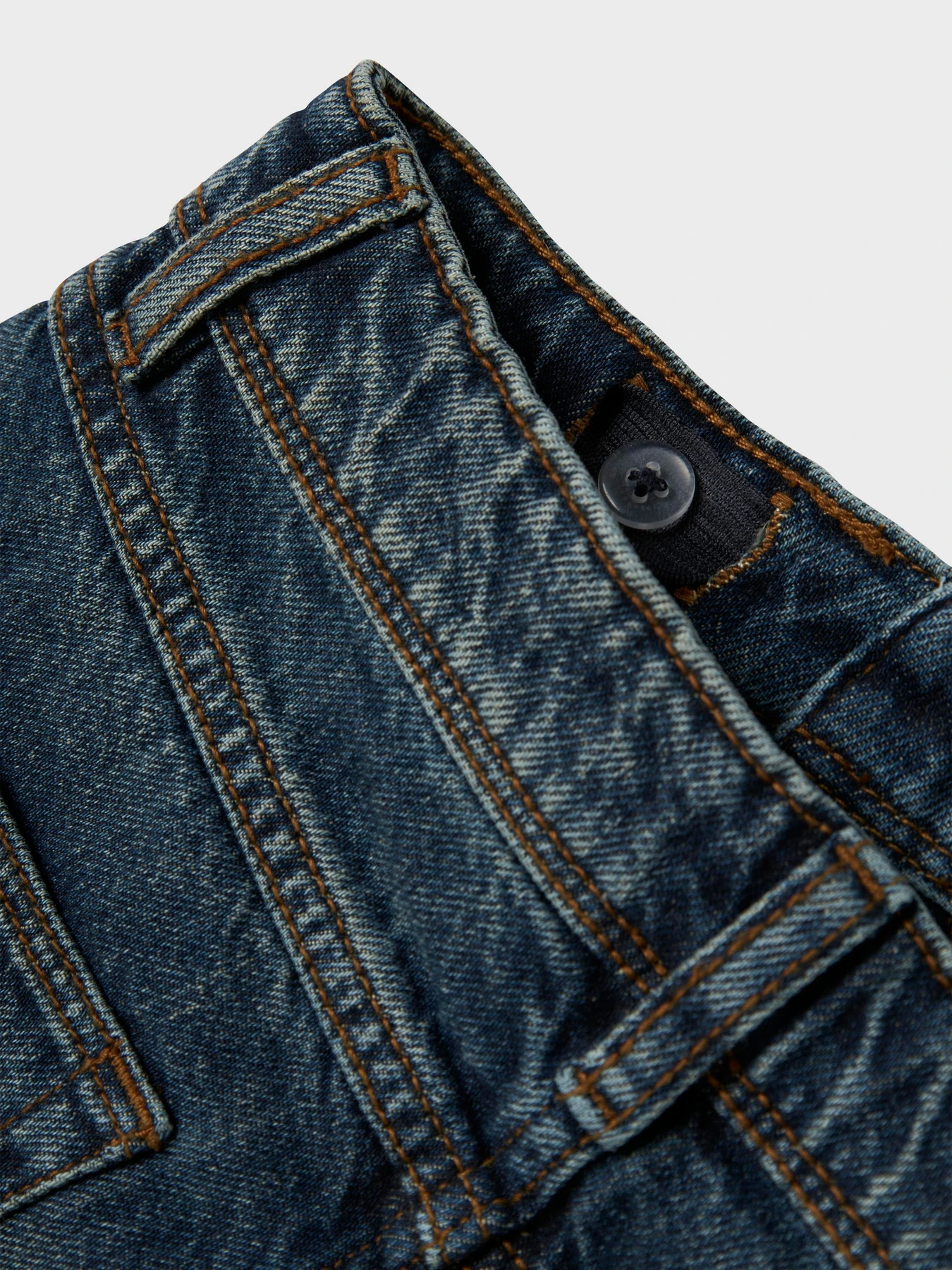 Джинси Name it RYAN STRAIGHT JEANS модель 13240392_Dark Blue Denim Фото