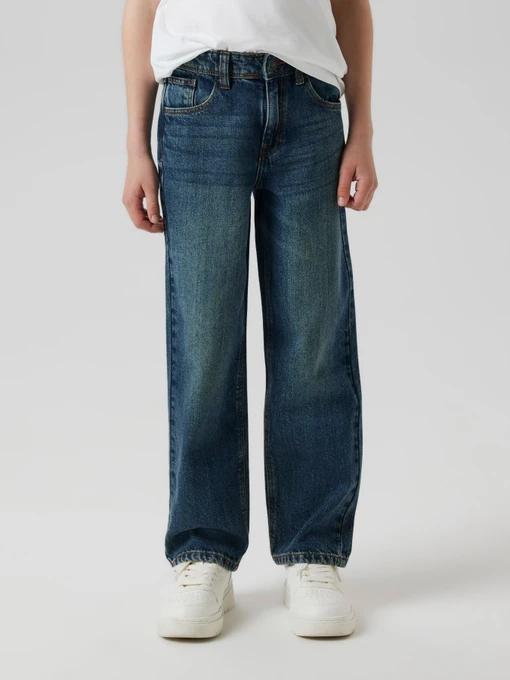 Джинси Name it RYAN STRAIGHT JEANS модель 13240392_Dark Blue Denim Фото