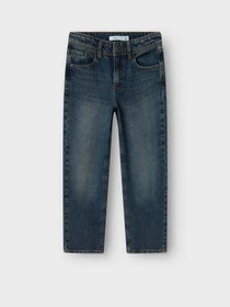 Джинси Name it RYAN STRAIGHT JEANS модель 13240392_Dark Blue Denim Фото