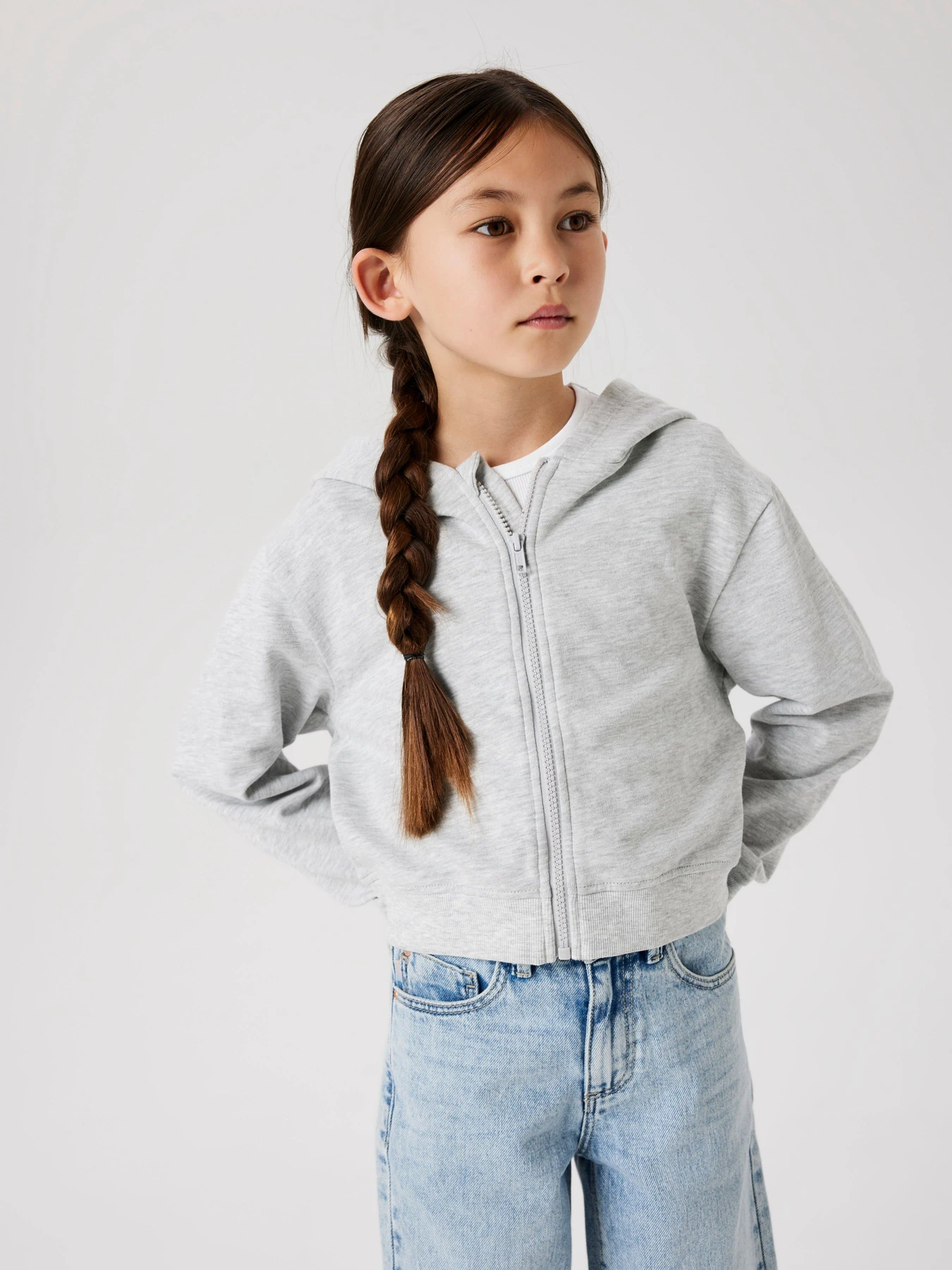 Худи и свитшоты Name it MILLE SHORT NREG SWE модель 13242507_Light Grey Melange Худи и свитшоты Name it MILLE SHORT NREG SWE модель 13242507_Light Grey Melange Фото