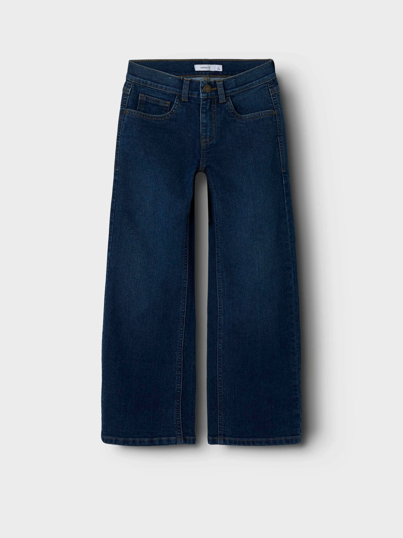 Джинси Name it ROSE WIDE JEANS модель 13244340_Dark Blue Denim Джинси Name it ROSE WIDE JEANS модель 13244340_Dark Blue Denim Фото