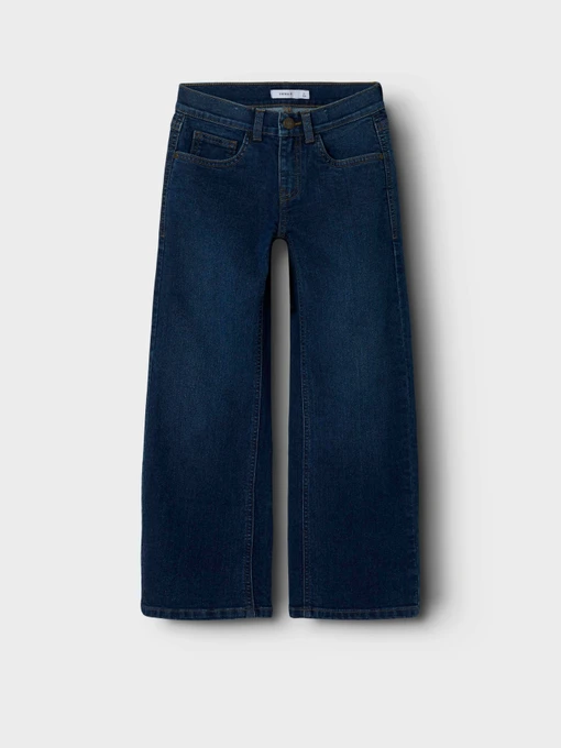Джинсы Name it ROSE WIDE JEANS модель 13244340_Dark Blue Denim Фото