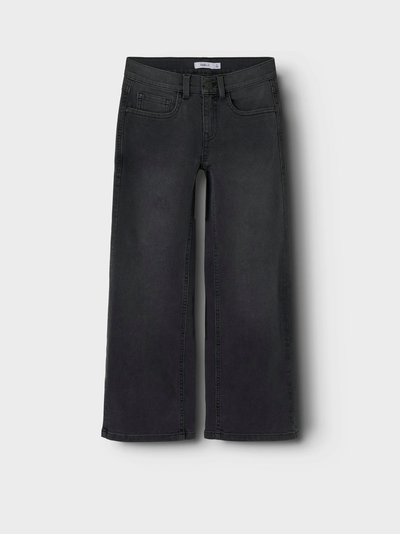 Джинси Name it ROSE WIDE JEANS модель 13244340_Dark Grey Denim Джинси Name it ROSE WIDE JEANS модель 13244340_Dark Grey Denim Фото