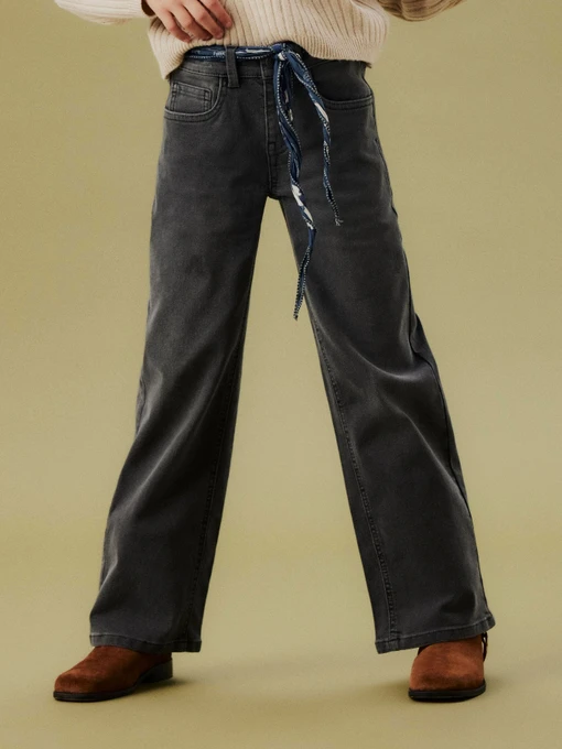 Джинси Name it ROSE WIDE JEANS модель 13244340_Dark Grey Denim Фото