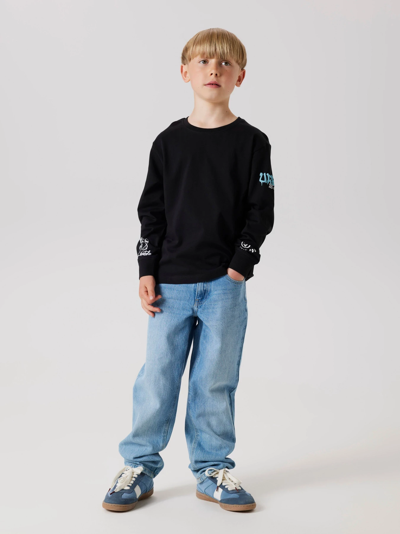 Худи и свитшоты Name it LATIMER LS NREG TOP модель 13245373_Black Худи и свитшоты Name it LATIMER LS NREG TOP модель 13245373_Black Фото