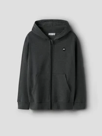 Худі та світшоти Name it VIMO LS SWEAT модель 13247099_Dark Grey Melange Фото