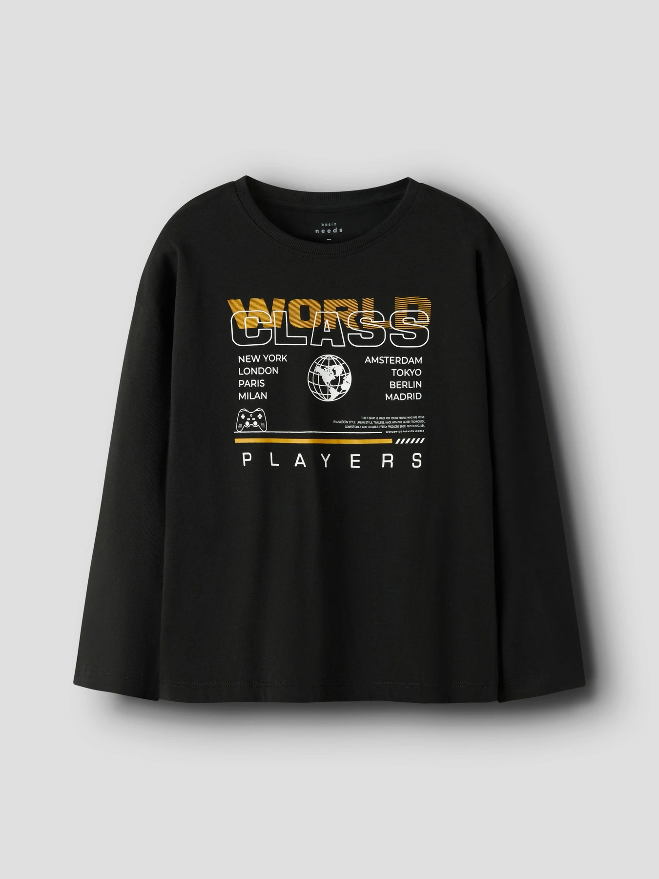 Худи и свитшоты Name it VICTOR LS RLX TOP модель 13234715_Black World Class Худи и свитшоты Name it VICTOR LS RLX TOP модель 13234715_Black World Class Фото