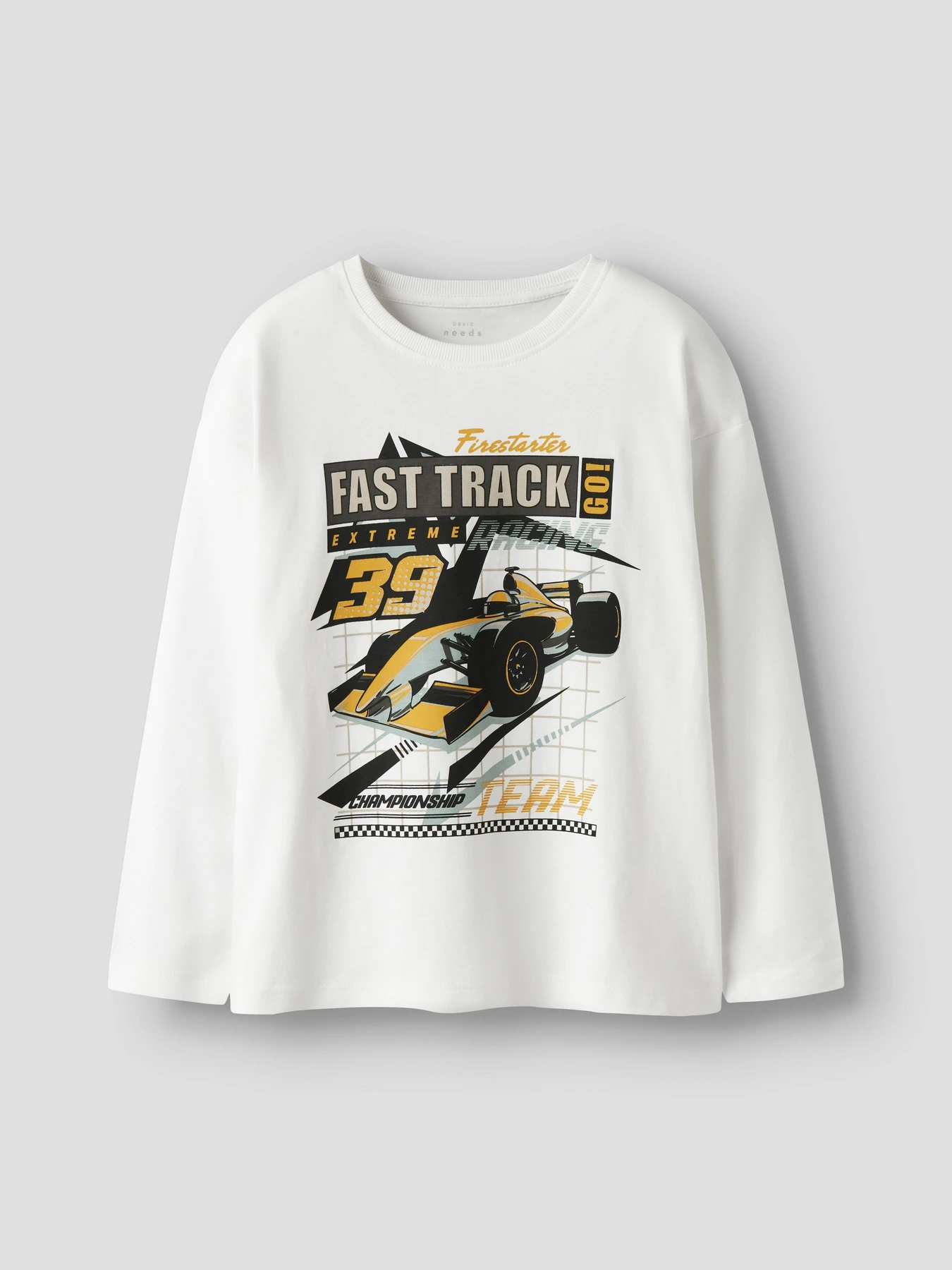 Худи и свитшоты Name it VICTOR LS RLX TOP модель 13234715_Bright White Fast Track Худи и свитшоты Name it VICTOR LS RLX TOP модель 13234715_Bright White Fast Track Фото