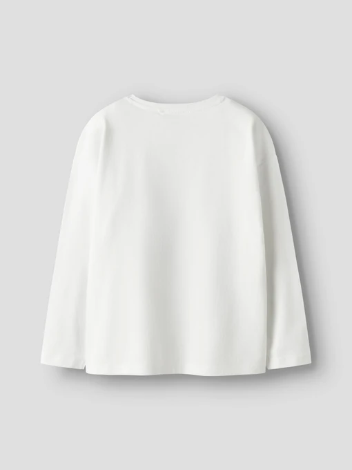 Худі та світшоти Name it VICTOR LS RLX TOP модель 13234715_Bright White Fast Track Фото