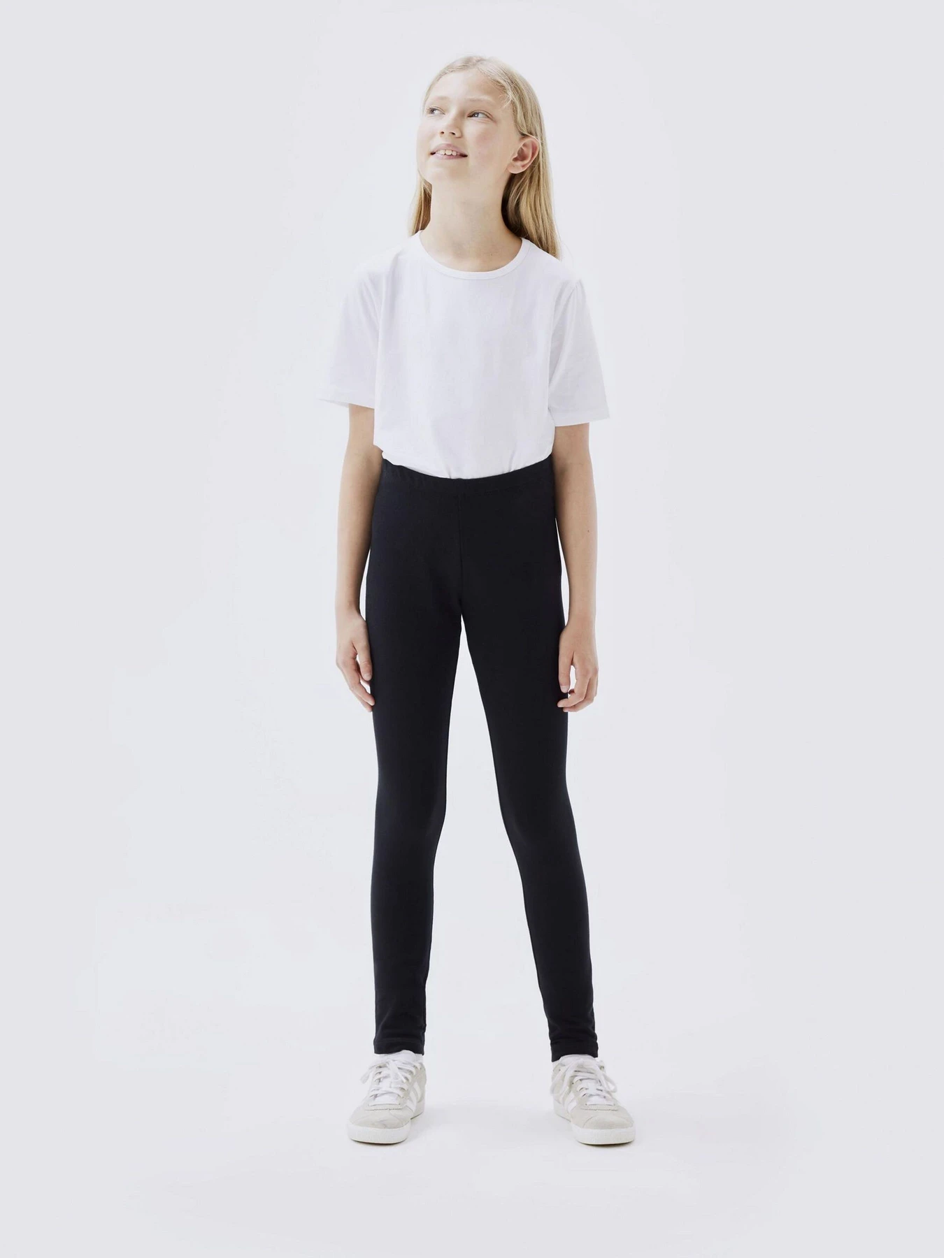 Штани Name it DAVINA SOLID SWE LEGGING модель 13195885_Black Фото
