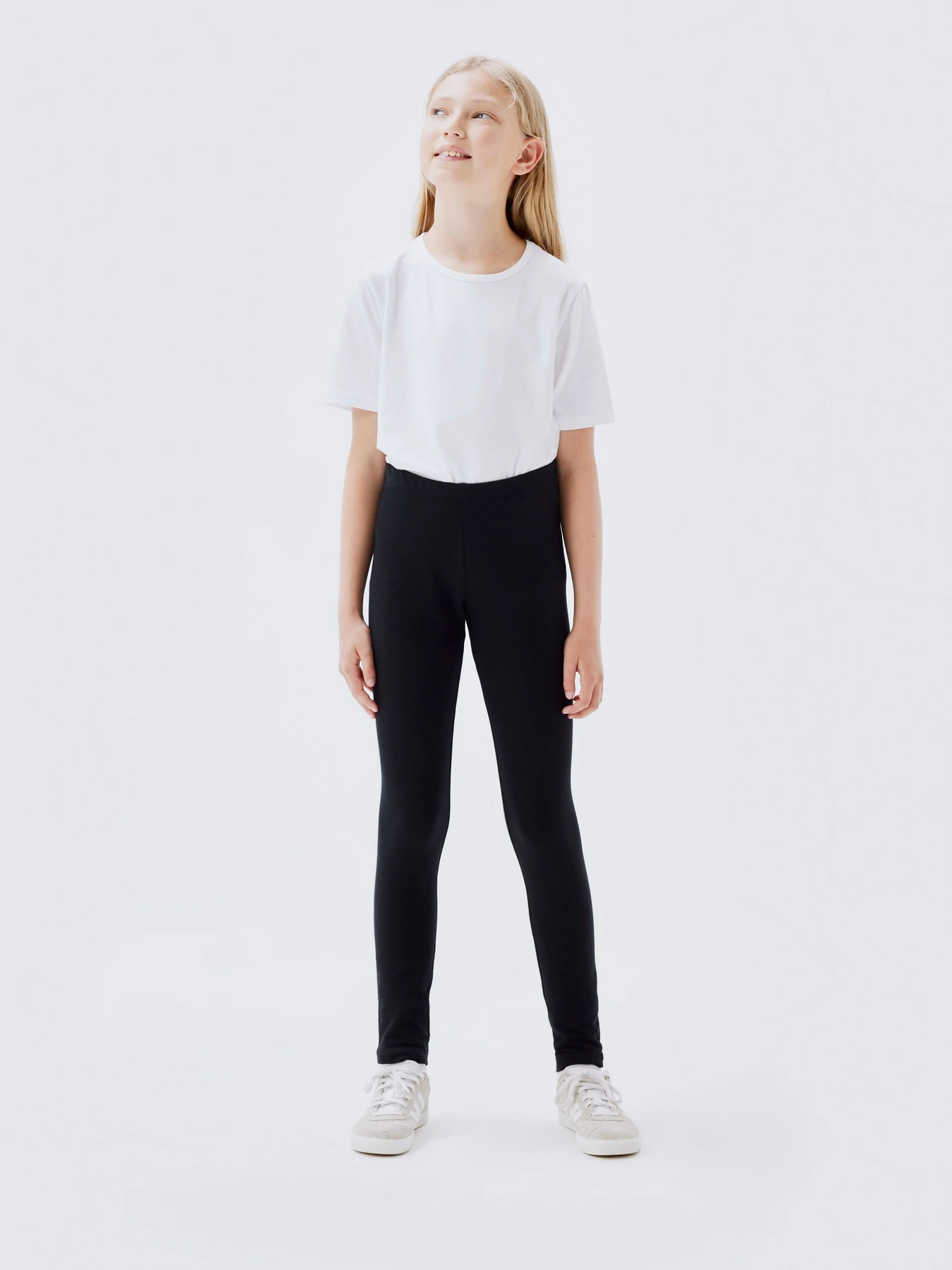 Штани Name it DAVINA SOLID SWE LEGGING модель 13195885_Black Фото