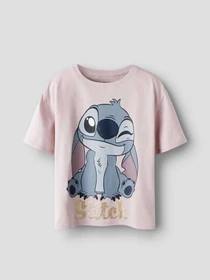 Футболки и поло Name it STITCH SS TOP модель 13247081_Burnished Lilac Фото