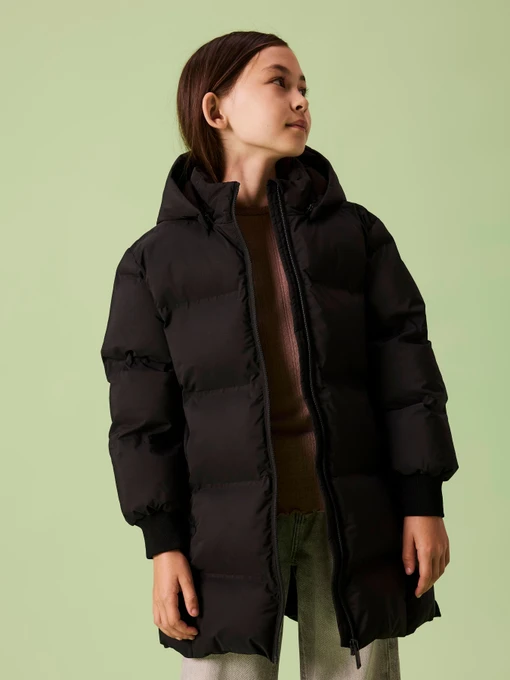Куртки та дублянки Name it MUSK PUFFER JACKET LONG модель 13244889_Black Фото