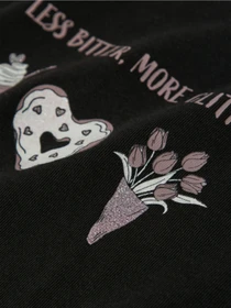 Худи и свитшоты Name it VEEN LS RLX TOP модель 13234709_Black More Glitter Фото