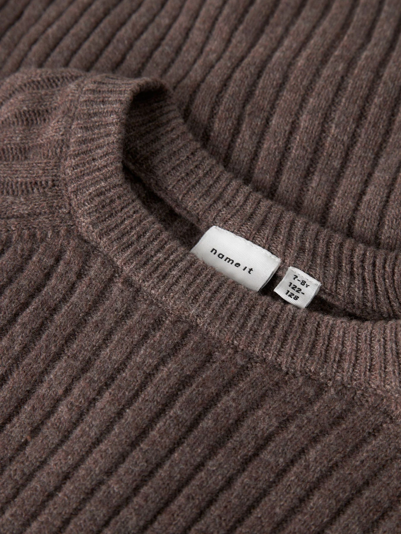 Светри та кардигани Name it RIKINE LS SHORT KNIT PULLOVER модель 13244623_Coffee Quartz Светри та кардигани Name it RIKINE LS SHORT KNIT PULLOVER модель 13244623_Coffee Quartz Фото