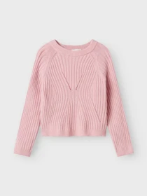 Светри та кардигани Name it RIKINE LS SHORT KNIT PULLOVER модель 13244623_Cradle Pink Фото