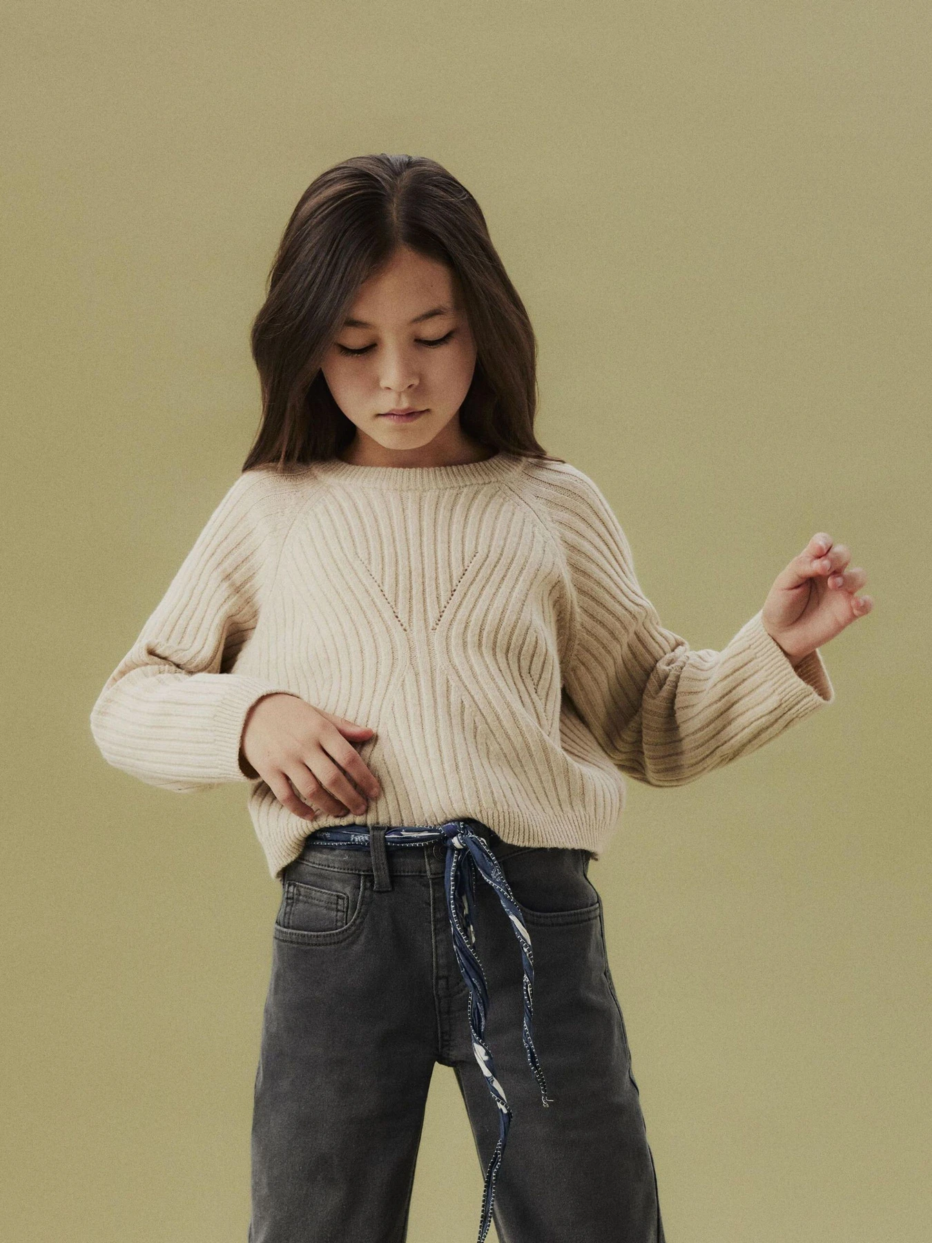 Свитры и кардиганы Name it RIKINE LS SHORT KNIT PULLOVER модель 13244623_Doeskin Свитры и кардиганы Name it RIKINE LS SHORT KNIT PULLOVER модель 13244623_Doeskin Фото