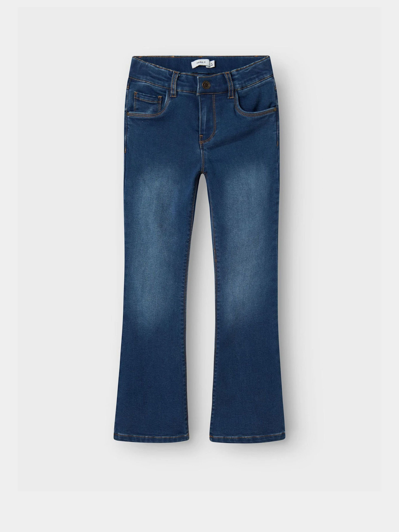 Джинси Name it SALLI BOOT FLEECE JEANS модель 13244857_Dark Blue Denim Фото