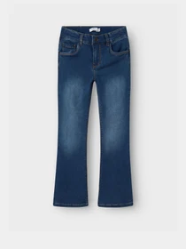 Джинсы Name it SALLI BOOT FLEECE JEANS модель 13244857_Dark Blue Denim Фото