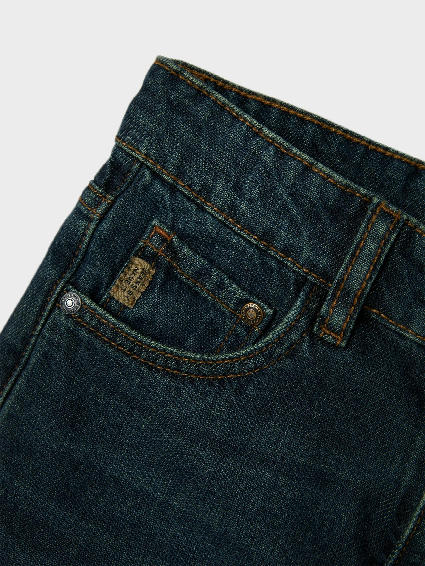 Джинси Name it RYAN STRAIGHT JEANS модель 13224456_Vintage Dark Blue Denim Фото