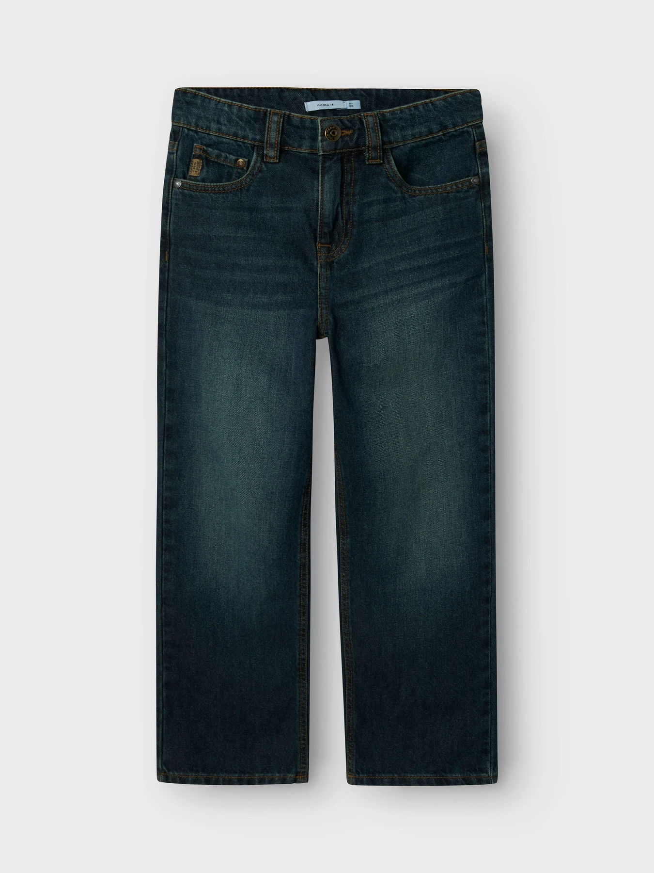 Джинси Name it RYAN STRAIGHT JEANS модель 13224456_Vintage Dark Blue Denim Фото