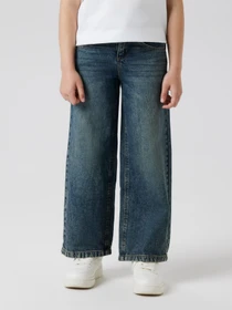 Джинсы Name it ROSE WIDE JEANS модель 13230733_Vintage Dark Blue Denim Фото
