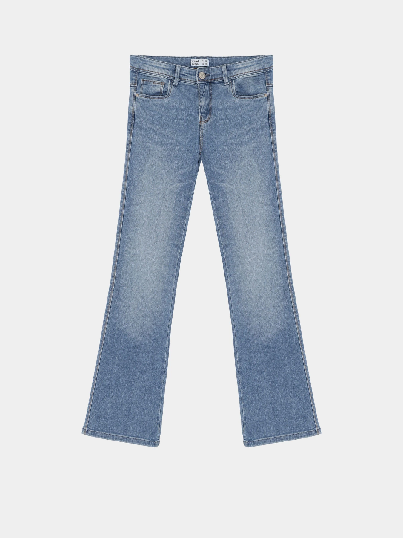 Джинси Name it POLLY SKINNY BOOT JEANS модель 13208876_Medium Blue Denim Джинси Name it POLLY SKINNY BOOT JEANS модель 13208876_Medium Blue Denim Фото