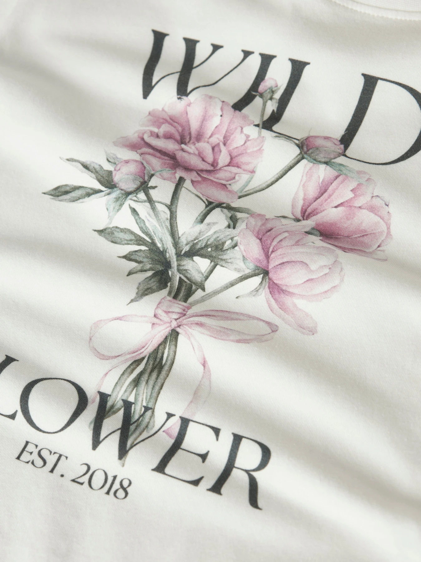 Футболки и поло Name it VOTEA SS NREG TOP модель 13239156_Cloud Dancer Wild Flower Фото