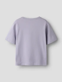 Футболки и поло Name it VOTEA SS NREG TOP модель 13239156_Lavender Gray Stay Chic Фото