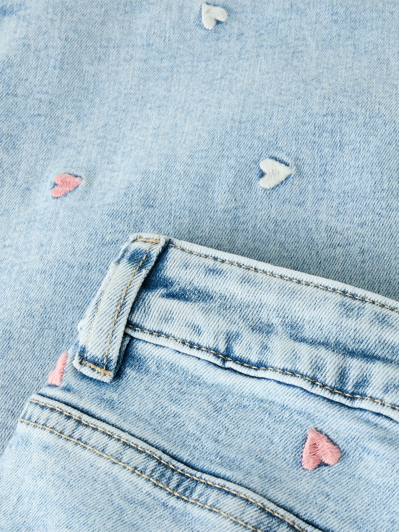 Джинси Name it ROSE WIDE JEANS модель 13243099_Light Blue Bleached Denim Джинси Name it ROSE WIDE JEANS модель 13243099_Light Blue Bleached Denim Фото