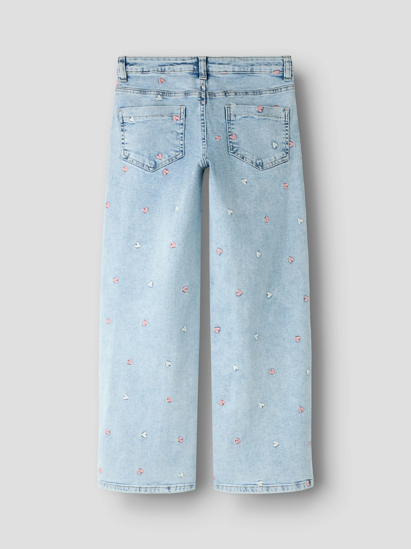 Джинси Name it ROSE WIDE JEANS модель 13243099_Light Blue Bleached Denim Джинси Name it ROSE WIDE JEANS модель 13243099_Light Blue Bleached Denim Фото
