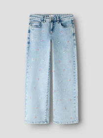 Джинси Name it ROSE WIDE JEANS модель 13243099_Light Blue Bleached Denim Фото