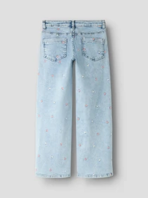 Джинси Name it ROSE WIDE JEANS модель 13243099_Light Blue Bleached Denim Фото