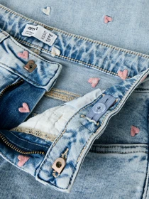 Джинси Name it ROSE WIDE JEANS модель 13243099_Light Blue Bleached Denim Фото