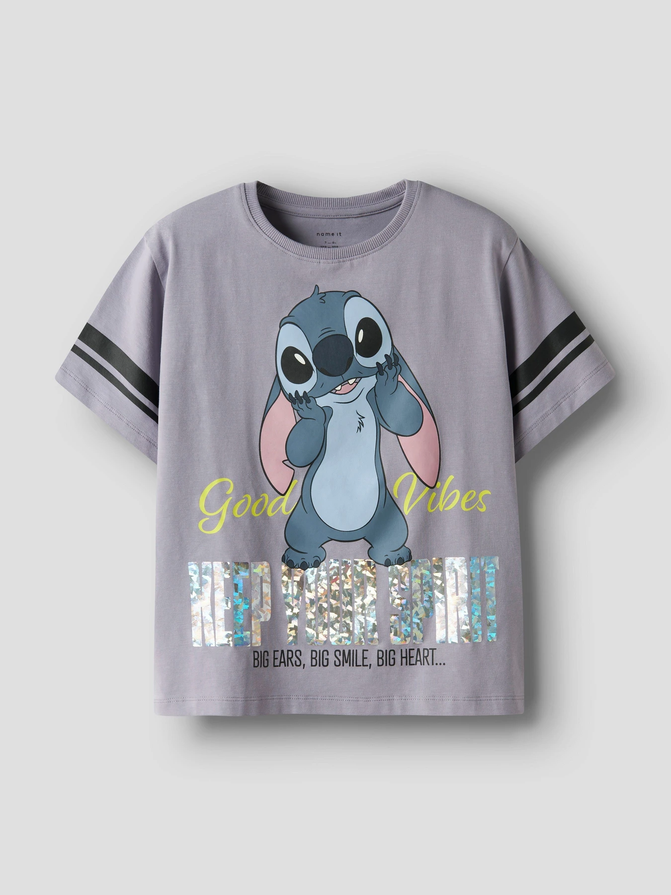 Футболки и поло Name it DYMI STITCH SS NREG TOP модель 13252107_Lavender Gray Футболки и поло Name it DYMI STITCH SS NREG TOP модель 13252107_Lavender Gray Фото