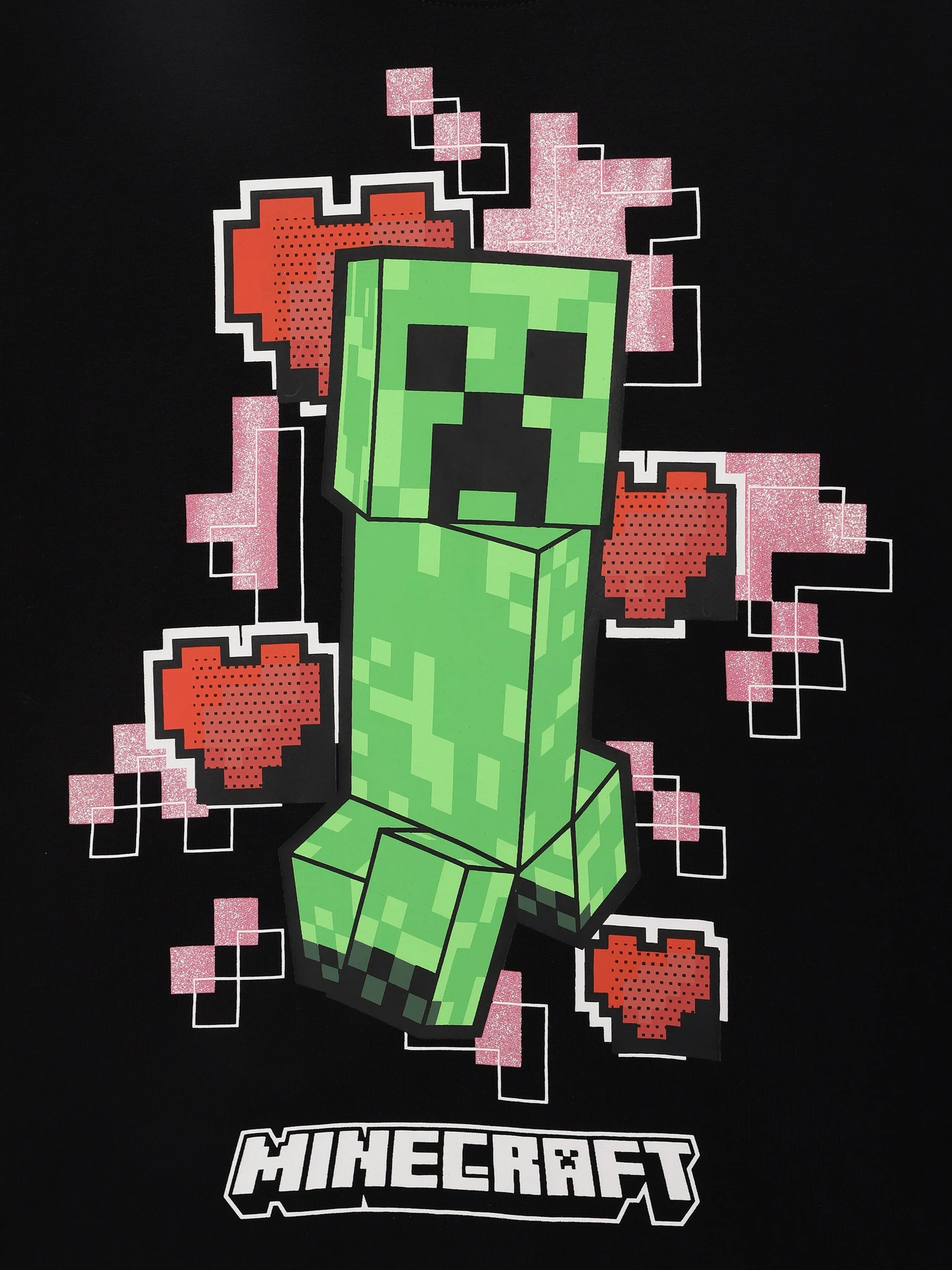 Футболки і поло Name it MINECRAFT SS NREG TOP модель 13252128_Black Фото