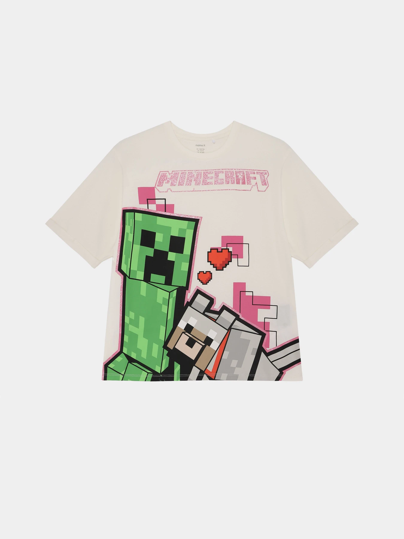 Футболки і поло Name it MINECRAFT SS NREG TOP модель 13252128_Cloud Dancer Футболки і поло Name it MINECRAFT SS NREG TOP модель 13252128_Cloud Dancer Фото