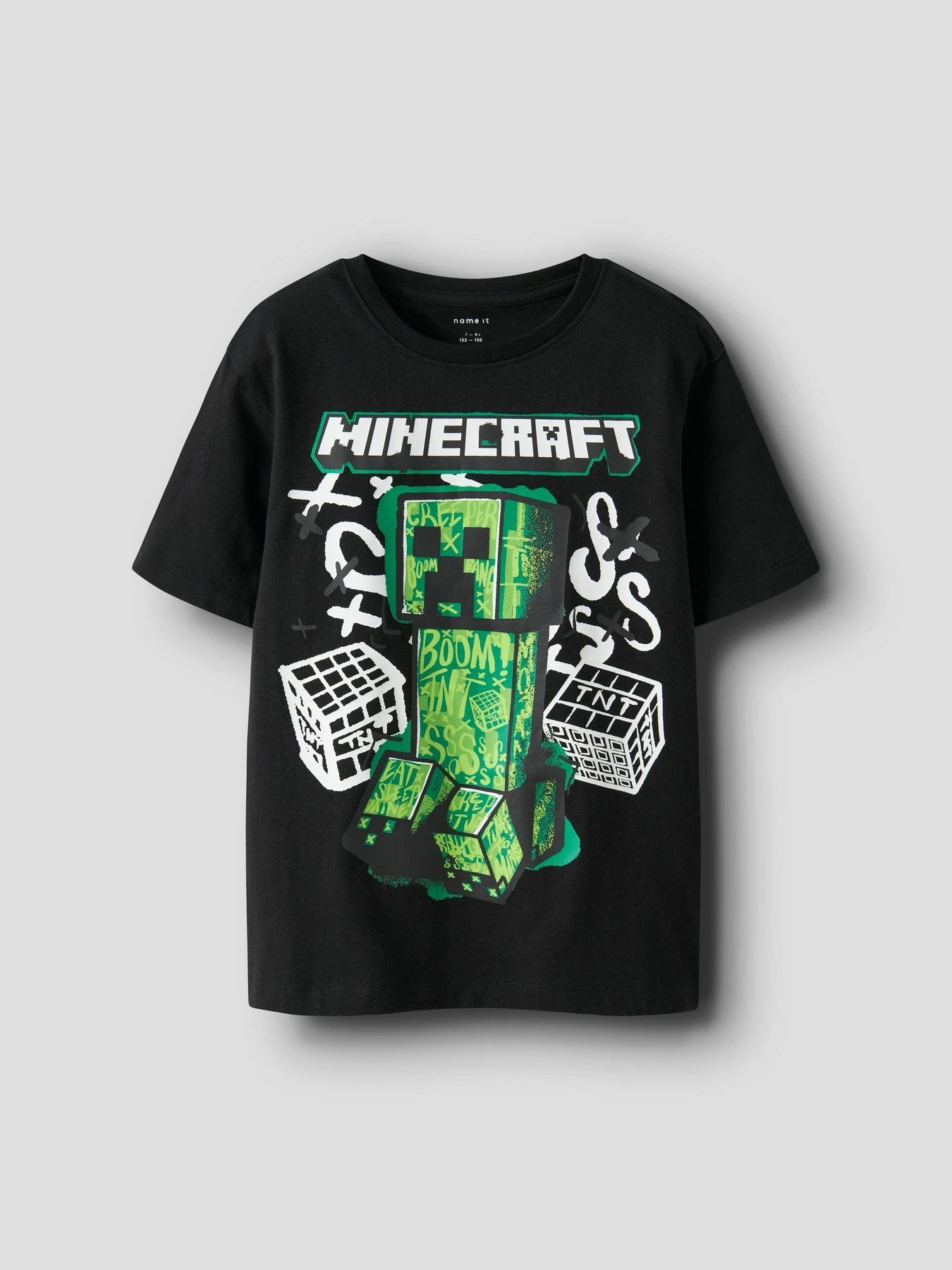 Футболки и поло Name it MINECRAFT SS NREG TOP модель 13252214_Black Футболки и поло Name it MINECRAFT SS NREG TOP модель 13252214_Black Фото