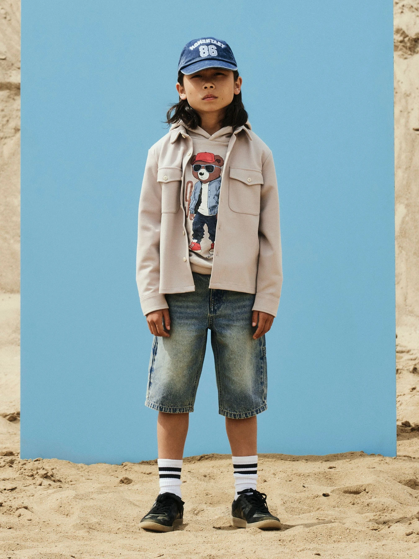 Худи и свитшоты Name it DOBS NREG SWEAT модель 13253989_Chateau Gray Фото