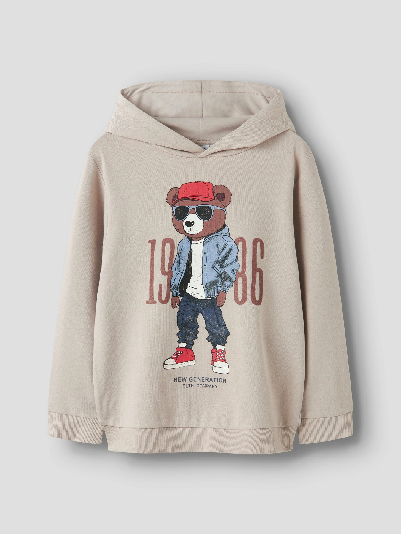 Худи и свитшоты Name it DOBS NREG SWEAT модель 13253989_Chateau Gray Фото