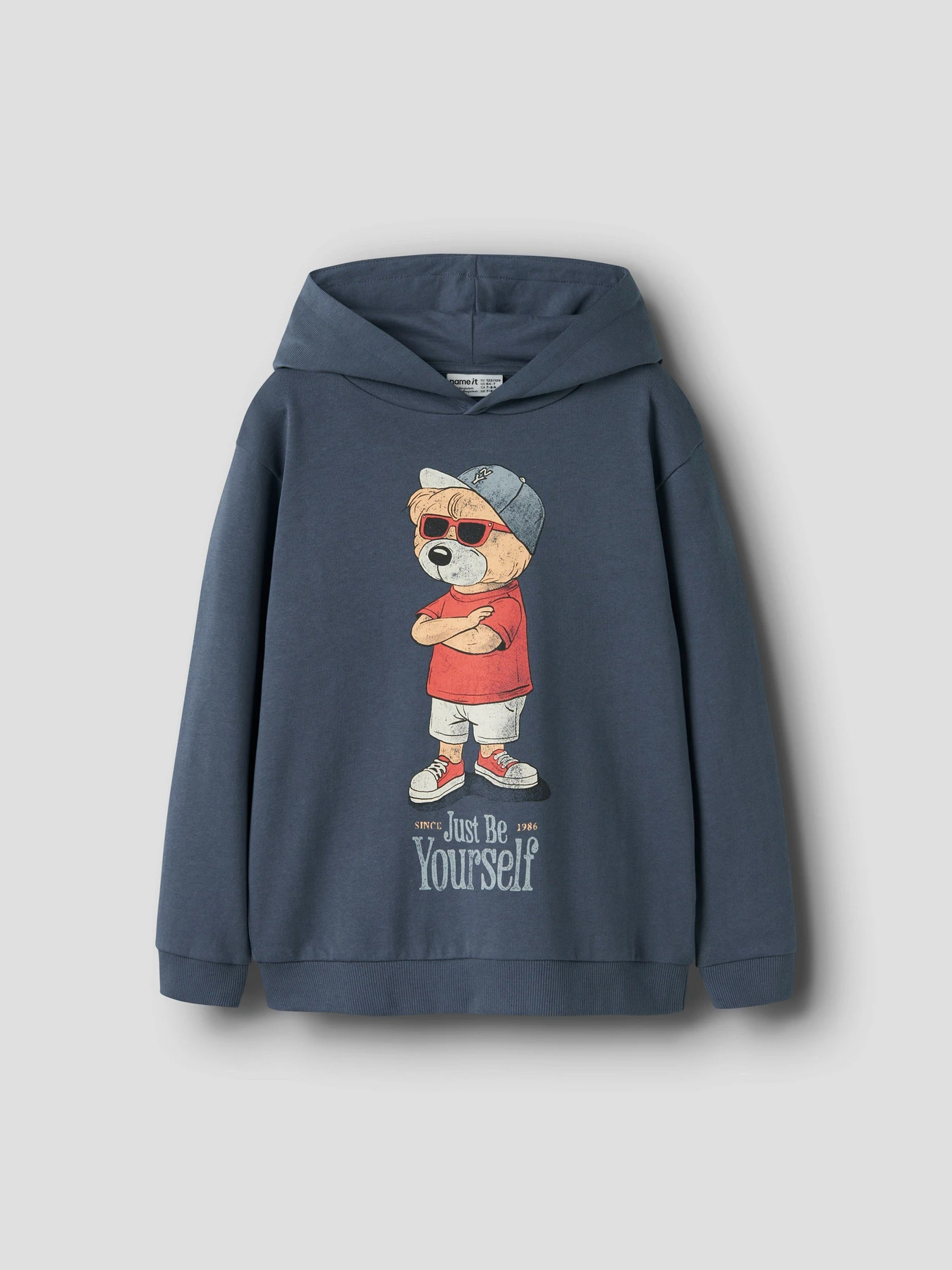 Худи и свитшоты Name it DOBS NREG SWEAT модель 13253989_Vintage Indigo Фото