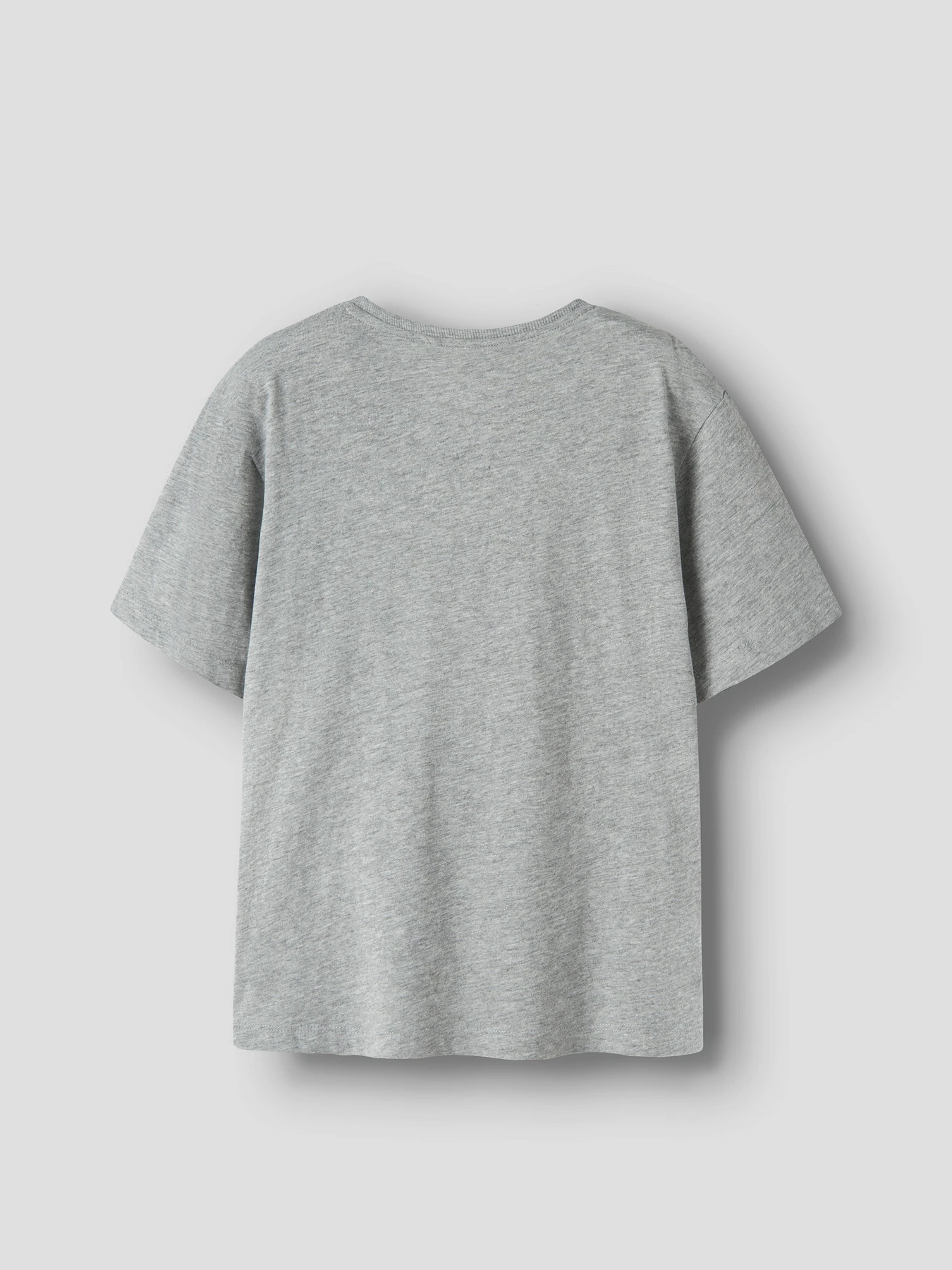 Футболки и поло Name it VAGNO SS LOOSE TOP модель 13224966_Grey Melange The Sun Фото