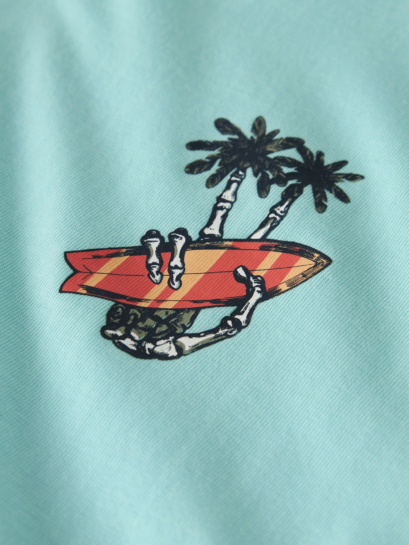 Футболки и поло Name it VAGNO SS LOOSE TOP модель 13224966_Limpet Shell Skeleton Surf Фото